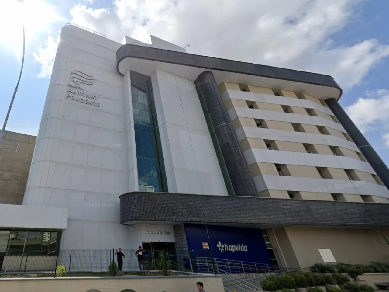 Fachada do Hospital Antônio Prudente