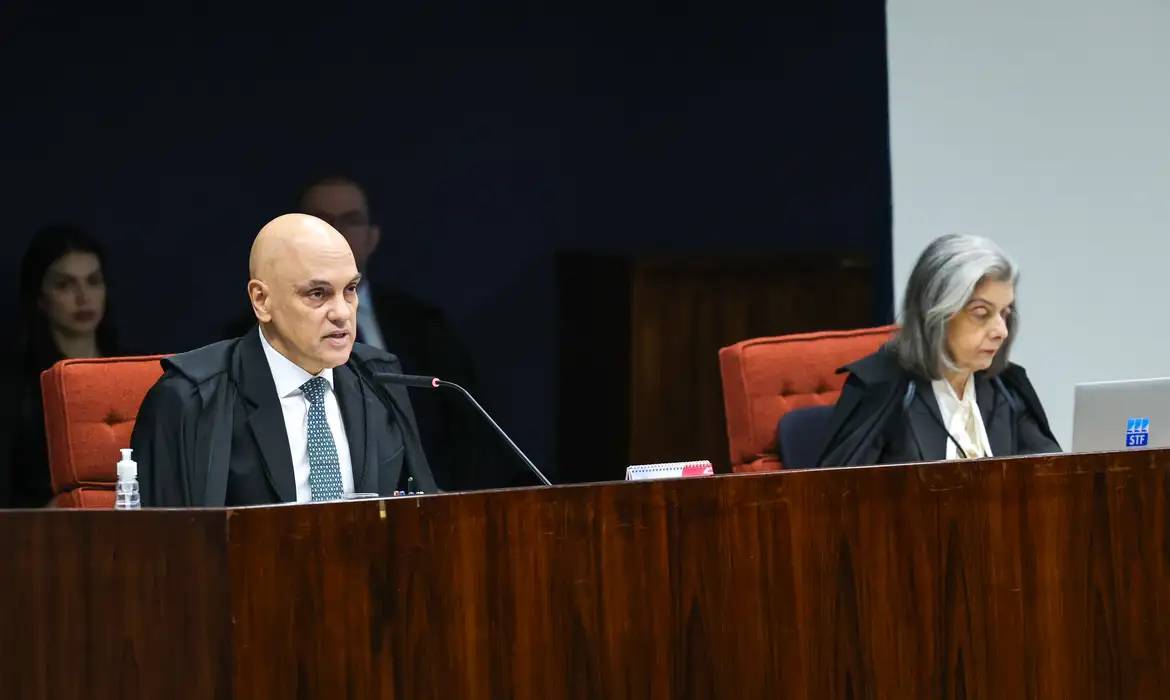 Alexandre de Moraes e Cármen Lúcia