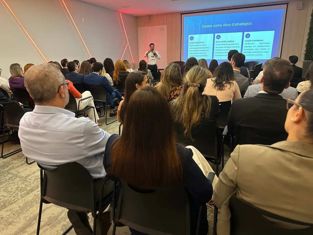 Evento “Legal Intelligence: Dados, Tecnologia e Liderança”, da Amcham Brasil (Câmara Americana de Comércio)