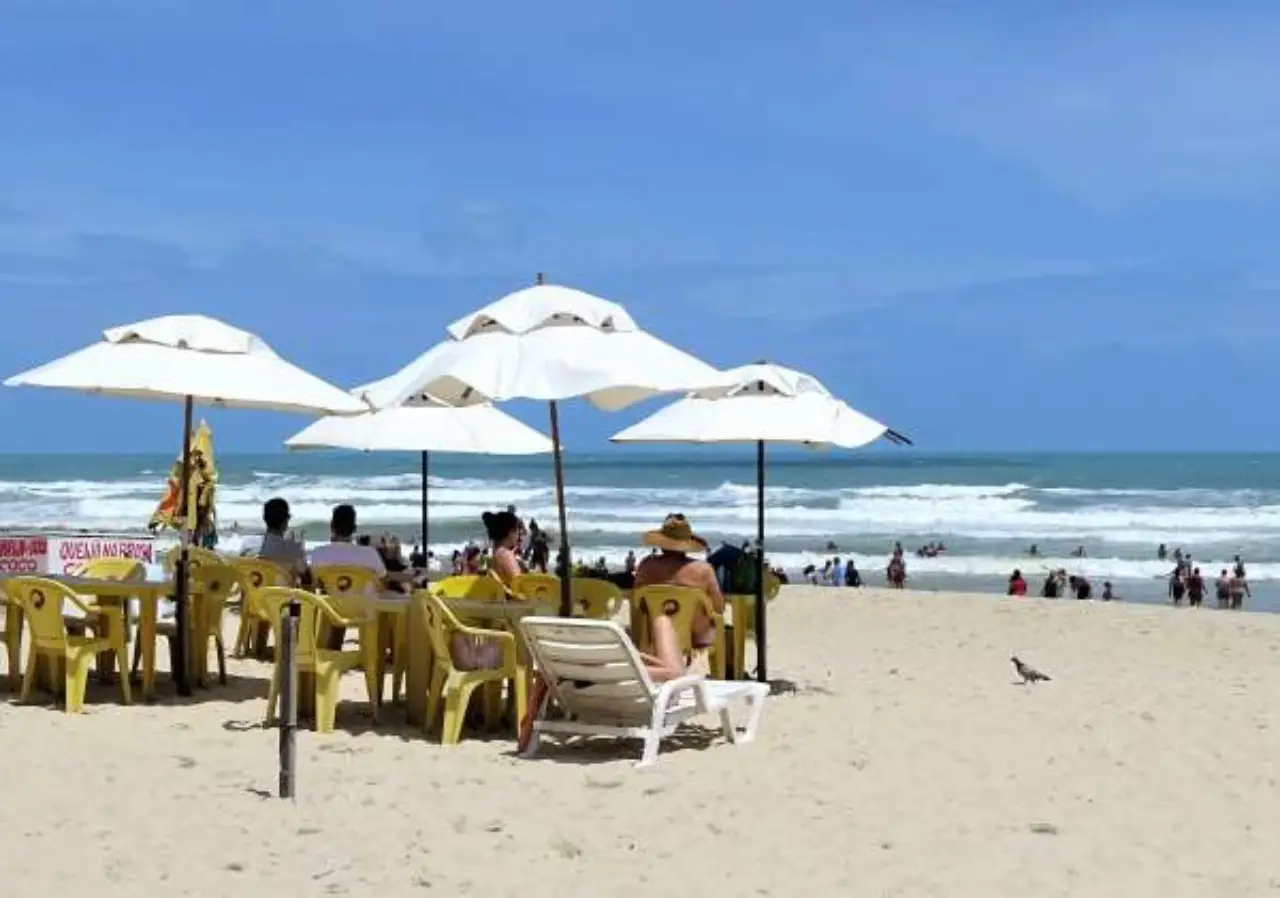 Praia do Futuro, em Fortaleza