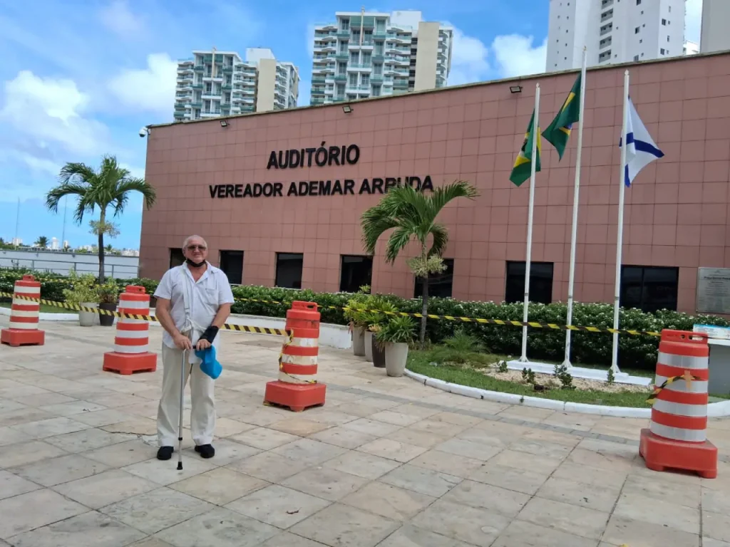 Francisco Fernandes à frente da Câmara Municipal de Fortaleza.
