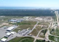 Vista aérea da Zona de Processamento de Exportação (ZPE) do Ceará
