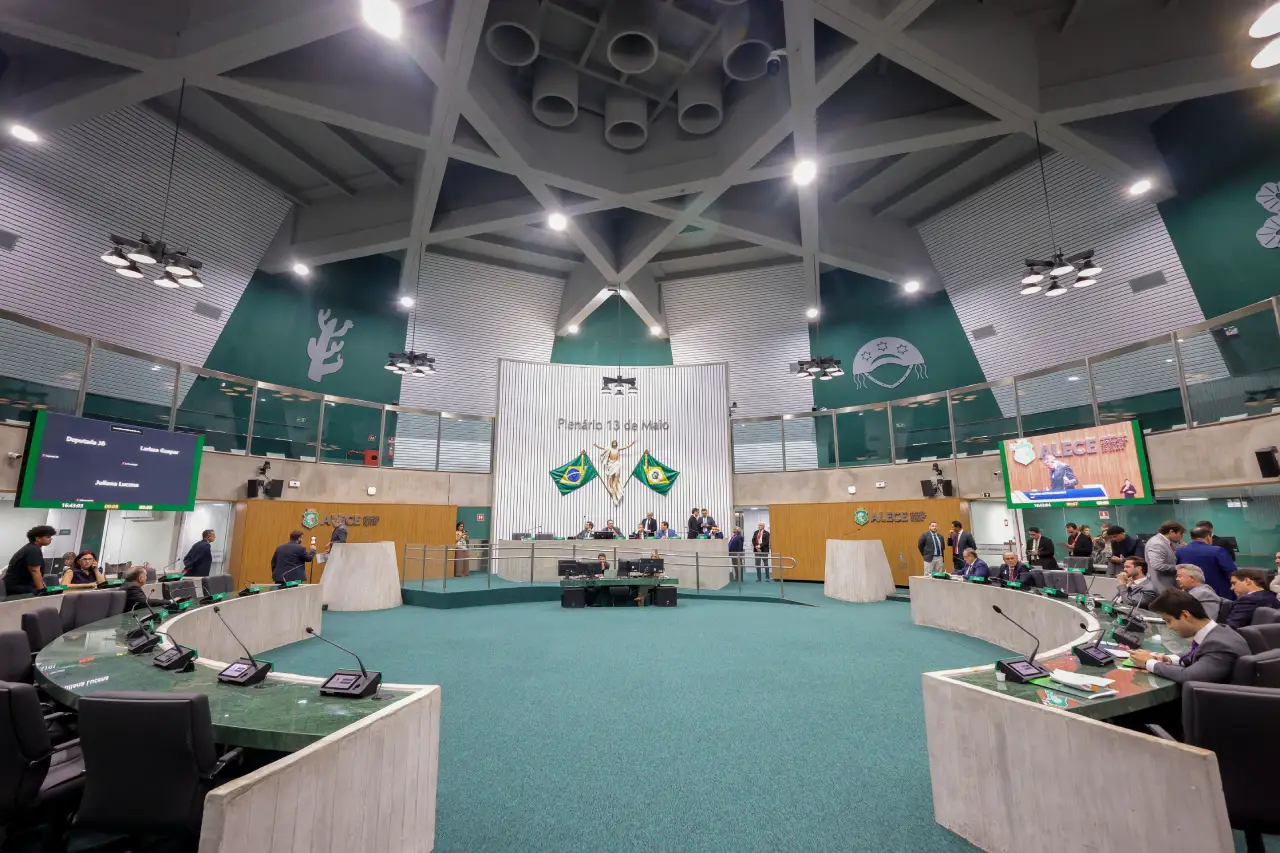 Plenário da Assembleia Legislativa do Ceará (Alece)