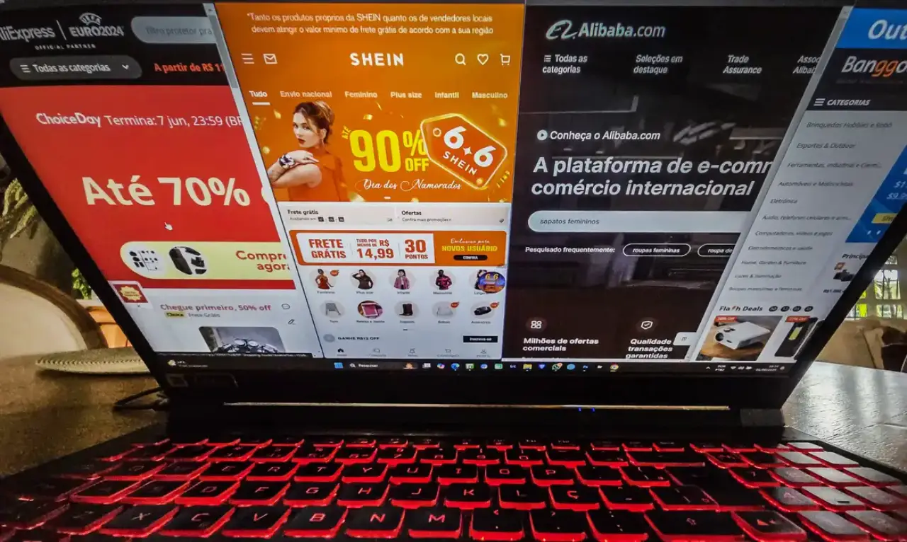 Em vigor desde agosto de 2024, a taxa de 20% foi aplicada em compras internacionais online de até US$ 50